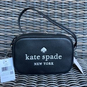Kate Spade glitter on mini camera bag
